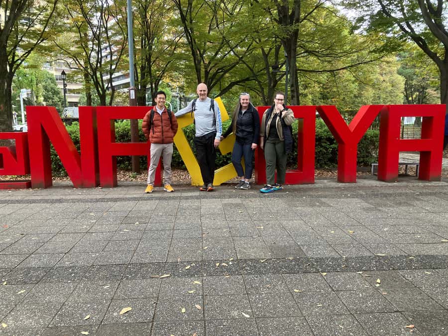 2.5-Hour Nagoya Tour: Castle History, Local Food & City View - Entering Nagoya Castle through the East Gate