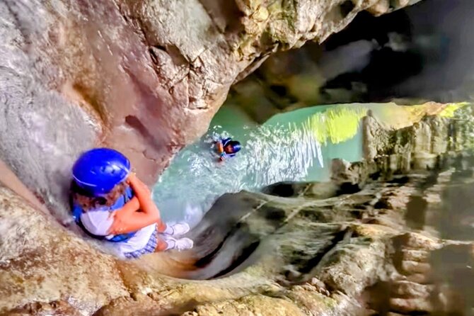 AMBER COVE-TAINO BAY 7 Damajagua Waterfalls + Locale Food - Sliding, jumping, and swimming through seven falls