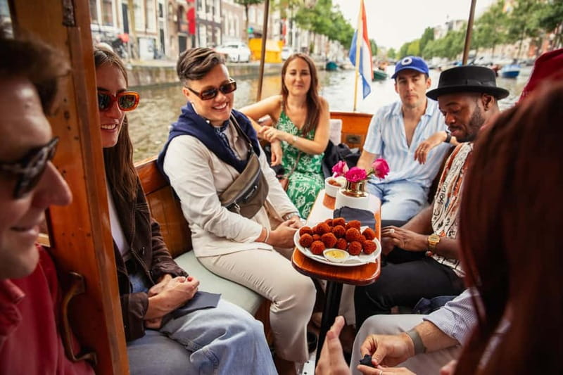 Amsterdam: Food and Canal Tour - Six stops that turn Amsterdam into a meal