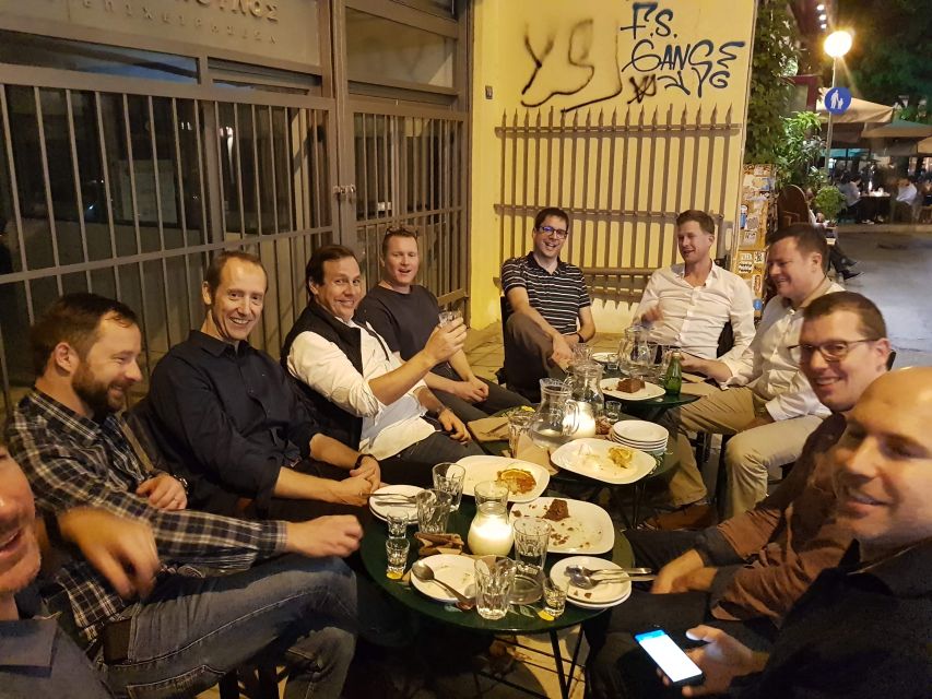 Athens: Evening Food Tasting Tour with Guide - Meeting the tour beneath the Acropolis