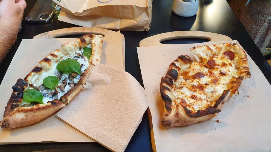 Athens: Street Food Tasting Tour - Peinirli and the boat-shaped pizza stop