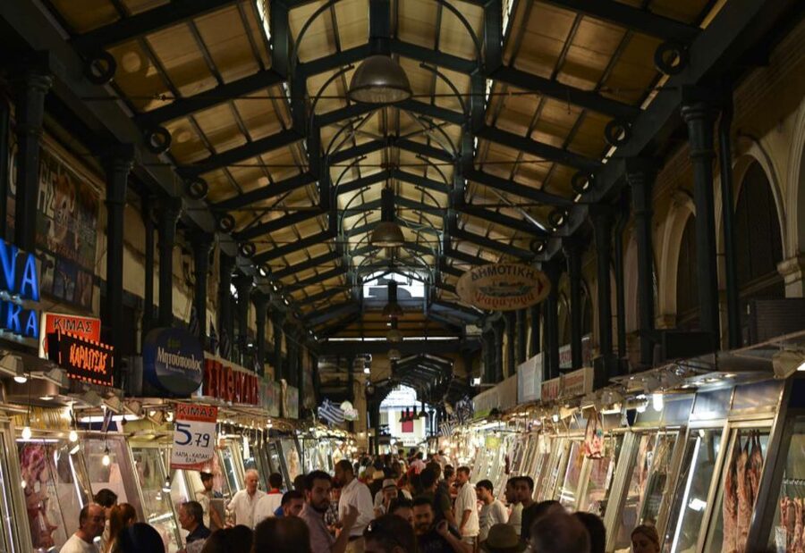 Athens: Ultimate Food Walking Tour with 15 Tastings - Athens Central Market, the heart of the route