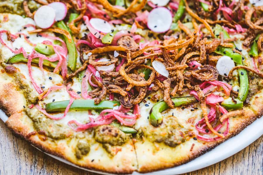 Austin: Downtown Food Tour with 6+ Tastings of Local Flavors - The brisket and pinto beans: Texas on the plate