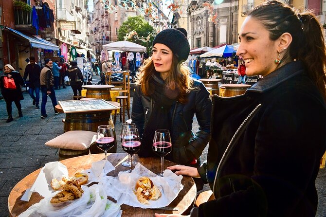 Authentic Naples Food Tour with 8+ Tastings of Pizza, Wine & More - San Gregorio Armeno and the old city lanes