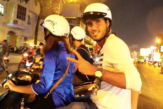 Award-winning Saigon Food Tour with GirlPower Drivers | KissTour - Why this tour works so well at night
