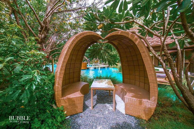 Bangkok: Bubble in the Forest Cafe Food Packages - The setting is the real reason to book