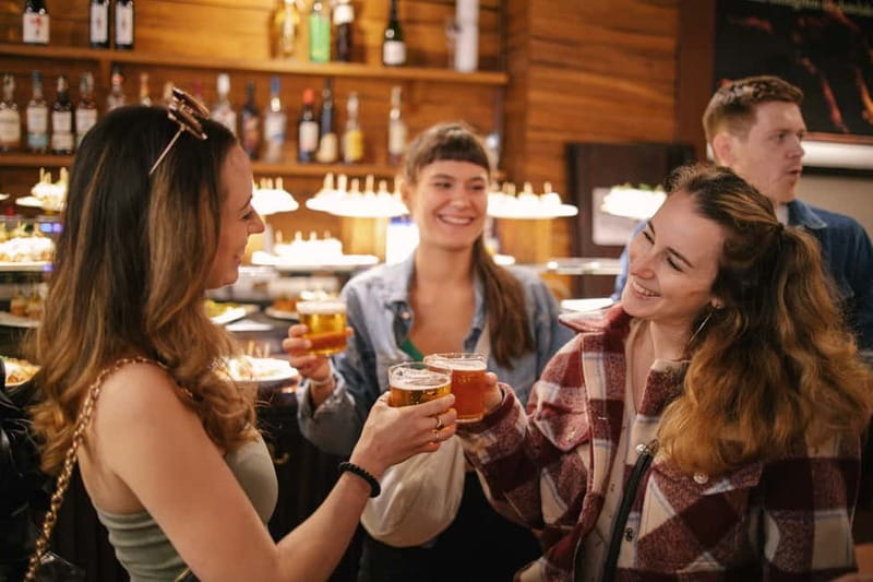 Barcelona: Food Walking Tour with Tapas and Wine - Wine, cava, vermouth, and non-alcoholic choices