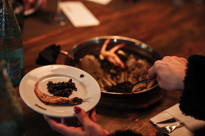 Barcelona: Guided Food Walking Tour with Tapas and Wine - Paella, cava, and dessert in the Gothic Quarter