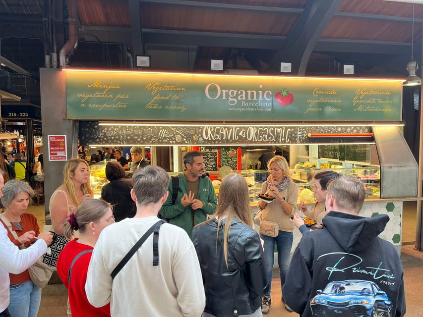 Barcelona: Street Food & Sightseeing Tour with Local Market - Starting at the Joan Miró mosaic near Liceu