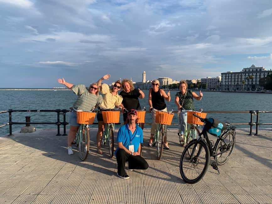 Bari Street Food Tour by Bike - Starting in Bari’s old town by bicycle