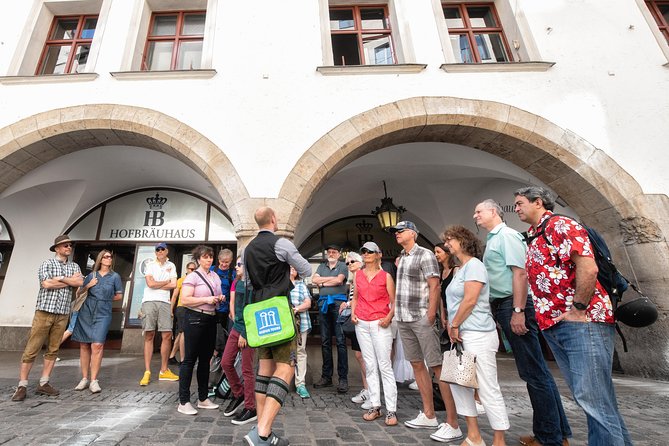 Bavarian Beer and Food Evening Tour in Munich - Walking through central Munich