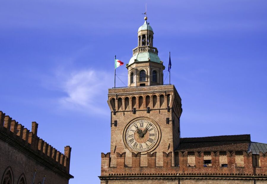 Bologna: Clock Tower Audio Guide and Food Tasting - The narrow climb to Bologna’s rooftop view