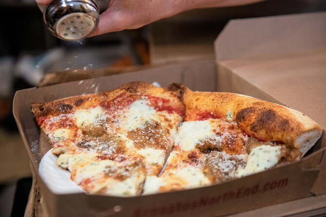 Boston Pizza Lovers Food and History Walking Food Tour - The USS Constitution and views toward Bunker Hill