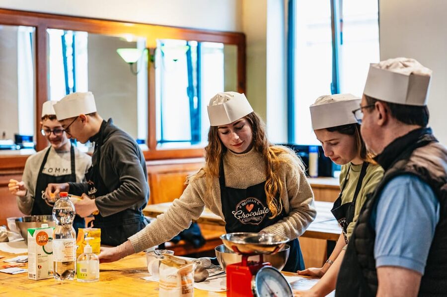 Brussels: Waffle Making Workshop - All You Can Eat - The instructors make the difference