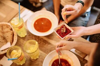 Guided Street Food Tour with Sweet Wine