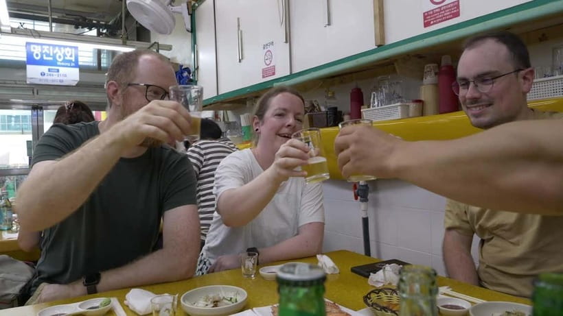 Busan: Food Market Tour, Smash Seafoods and Street Foods - Learning to Shop and Order in Korean