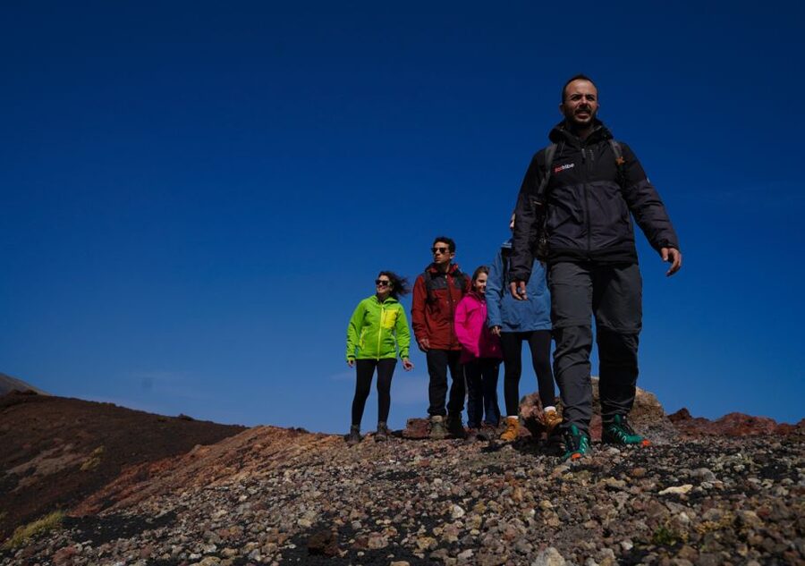 Catania: Guided Tour of Etna with Farm Visit & Food Tasting - Finishing at an organic farm