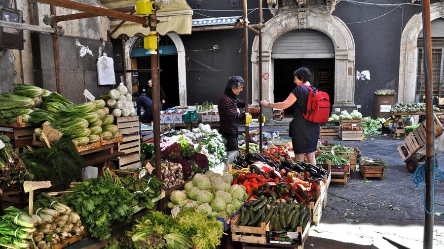 Catania Street Food Tour - Piazza Carlo Alberto and the market route
