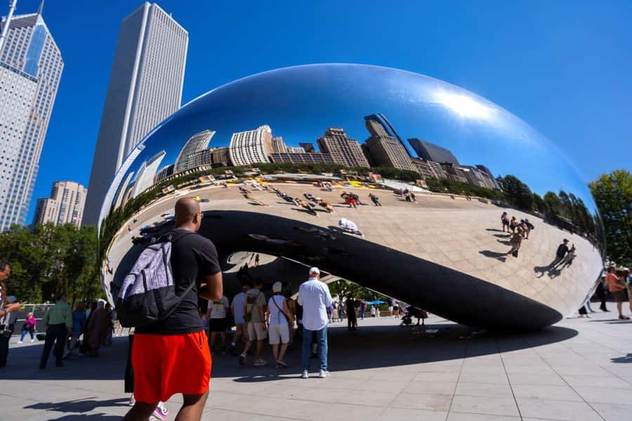 Chicago: Food, History and Architecture Tour - Riverwalk views, the Wrigley Building, and Marina Towers
