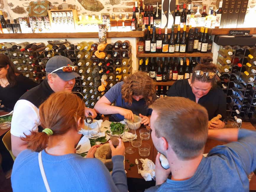 Cinque Terre: Pesto Making Class with Wine and Food Tasting - Key points to know before booking
