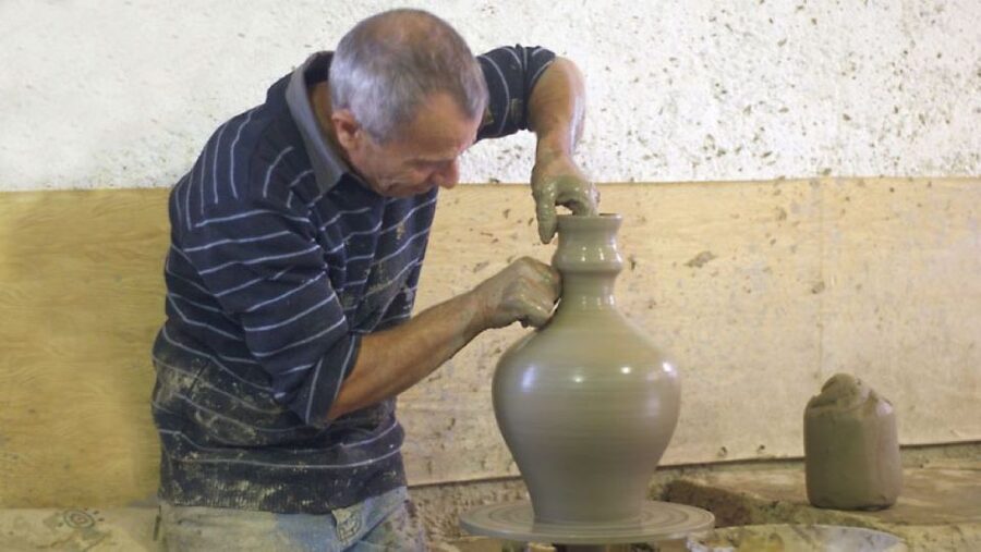 Crete: Full-Day Cretan Wines, Olive Oil, Raki and Food Tour - An old wine press and a serious raki tasting