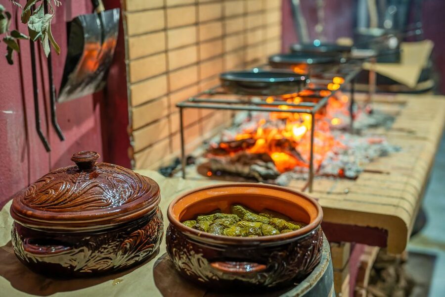 Crete: Unique Wine & Food Experience Inside a Cretan Gorge - What arrives at the table