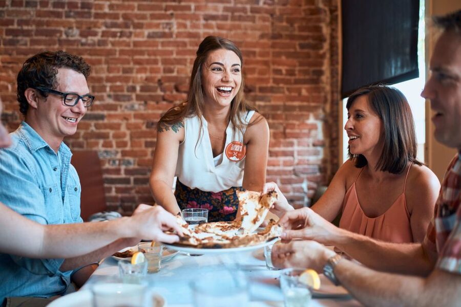 Denver: Downtown Small-Group Food Tasting Tour - Marco’s Coal Fired begins with serious pizza