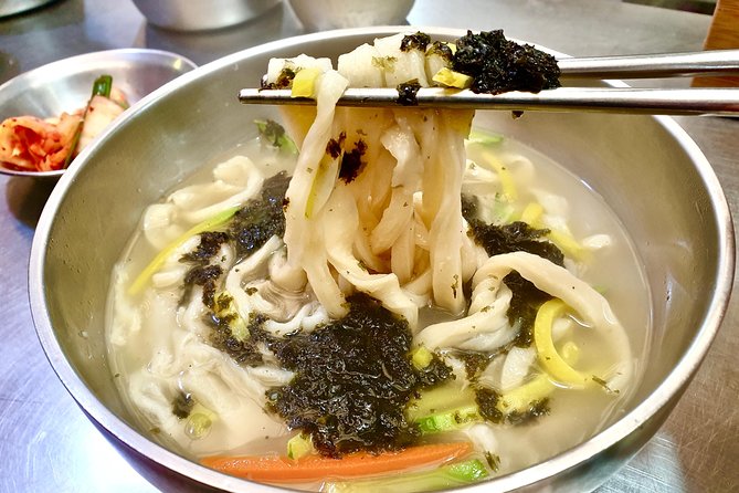 Downtown Seoul Guided Food & Market Tour with 8+ Local Tastings - Sweet snacks, rice cake, and the final tea house