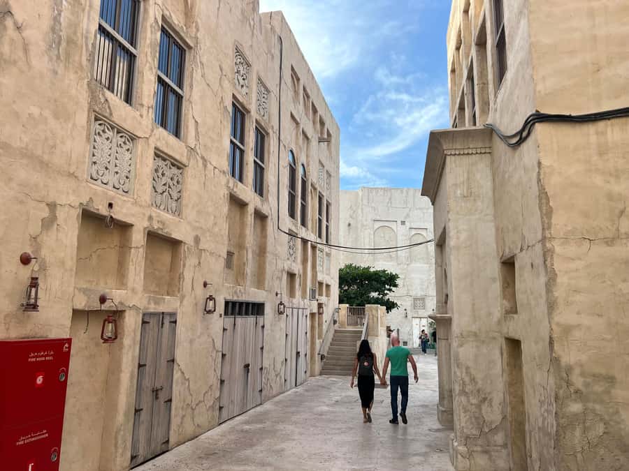 Dubai.Discover Old town,Markets,street food,Abra &Museums - Crossing the creek by traditional abra