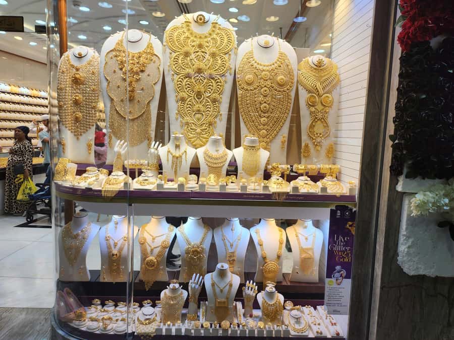 Dubai: Old Town, Creek, Museums, Souks, & Street Food Tour - The Gold Souk is best with a guide beside you