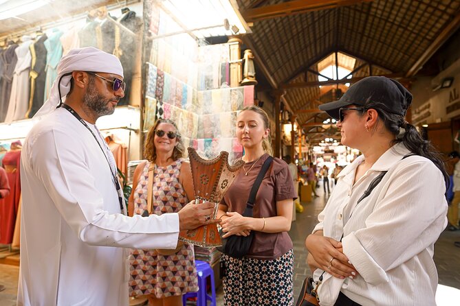 Dubai: Old Town, Souks, Street Food, Guided Tour & Abra Ride - Smells and sales in the Spice Souk