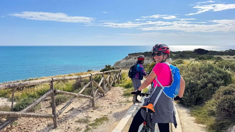 E-Bike: Adventure to the Scala dei Turchi, Sicilian Villages, and a food experience - A varied ride through Sicily’s coastal back roads