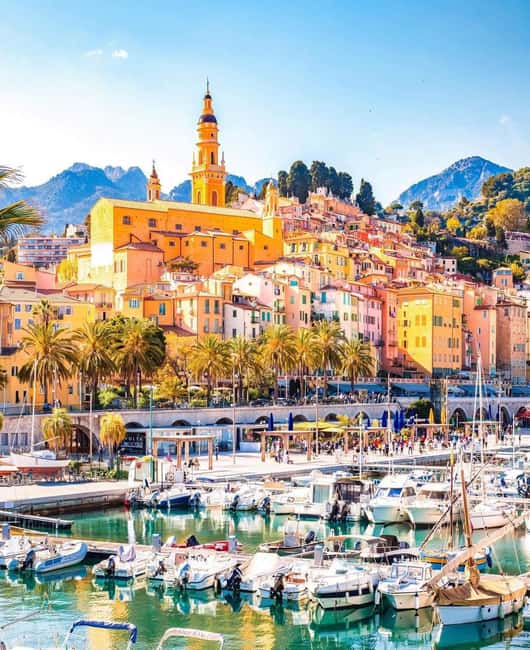Exclusive Food Tour in Menton -3 hours- small group - A shaded table of regional specialties
