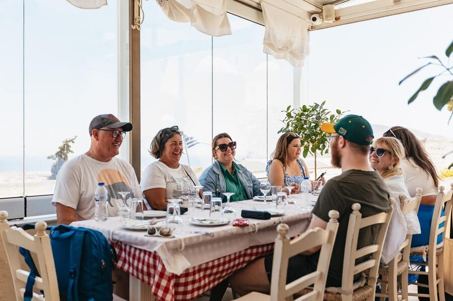 Fira: Guided Foodie Walking Tour with Tastings - Loukoumades and the sweet finish