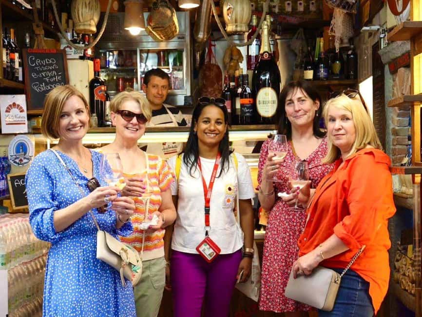 Florence Foodies Tour: Savor Tuscan Flavors & Fine Wine - Starting beneath Piazza della Repubblica