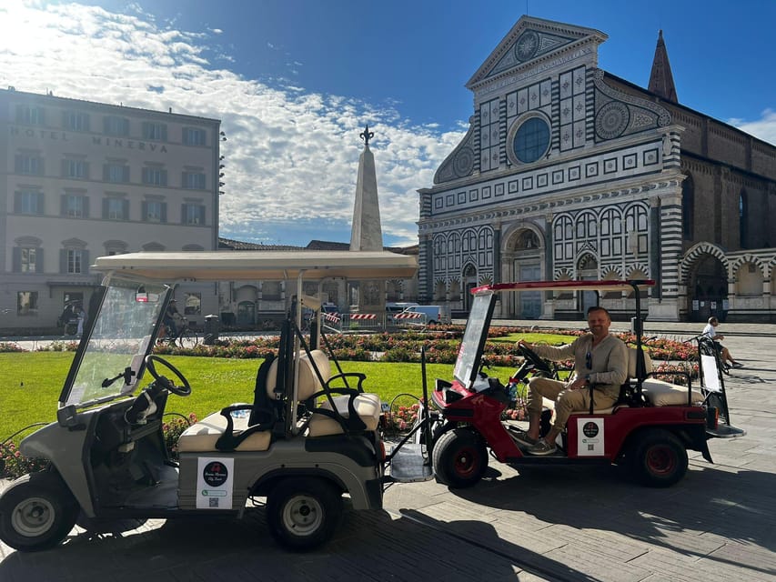 Florence: Michelangelo Hill Panoramic Tour with Food Tasting - Piazzale Michelangelo and the famous view
