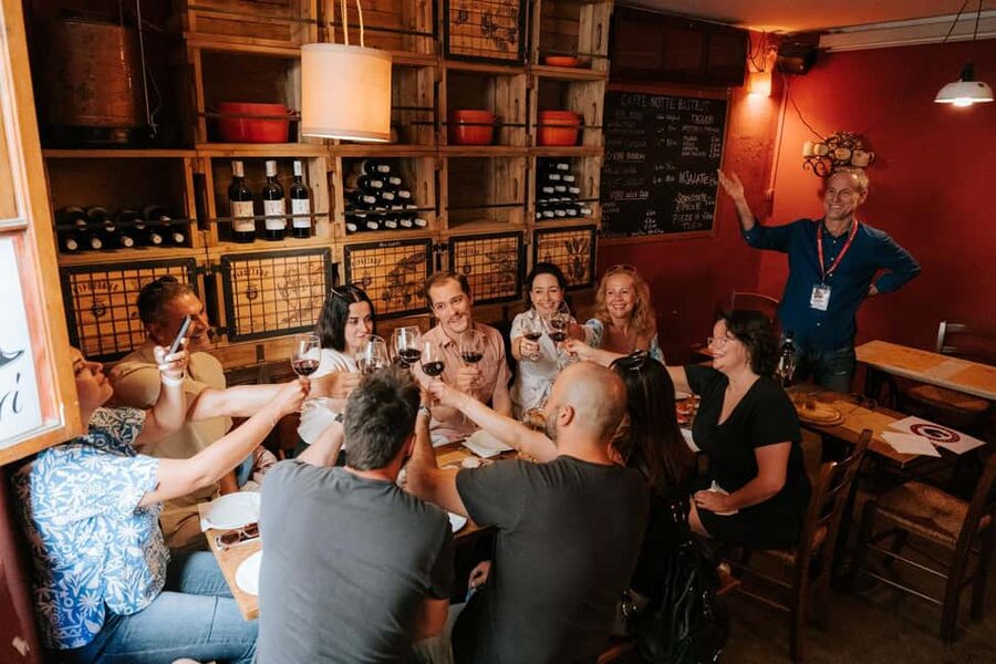 Florence: Small-Group Sunset Food & Wine Tour in Oltrarno - BABAE brings the first wine tasting