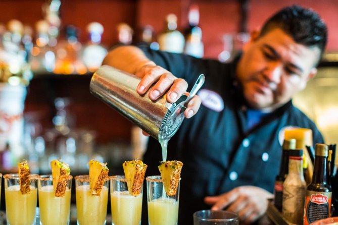 Food & Mixology Tour:Tequila,Tacos, Mezcal and Agave Cocktails - Stop two: seafood, raicilla, and a local moonshine lesson
