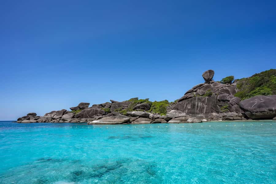 From Ao Nang: Similan Islands Boat Trip with Transfer & Food - The road from Ao Nang to Phang Nga