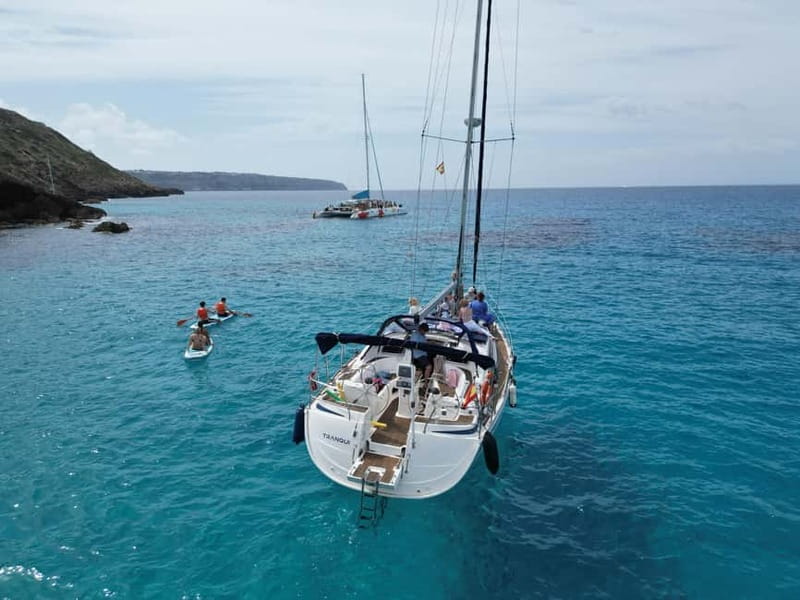 From can Pastilla : Sailing boat trip with Food & Drinks - Cala Vella: the longer stop with lunch