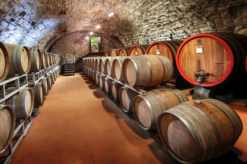 From Florence: Tuscany Wine & Food Tour with Guide - The first winery, where the working process comes into view