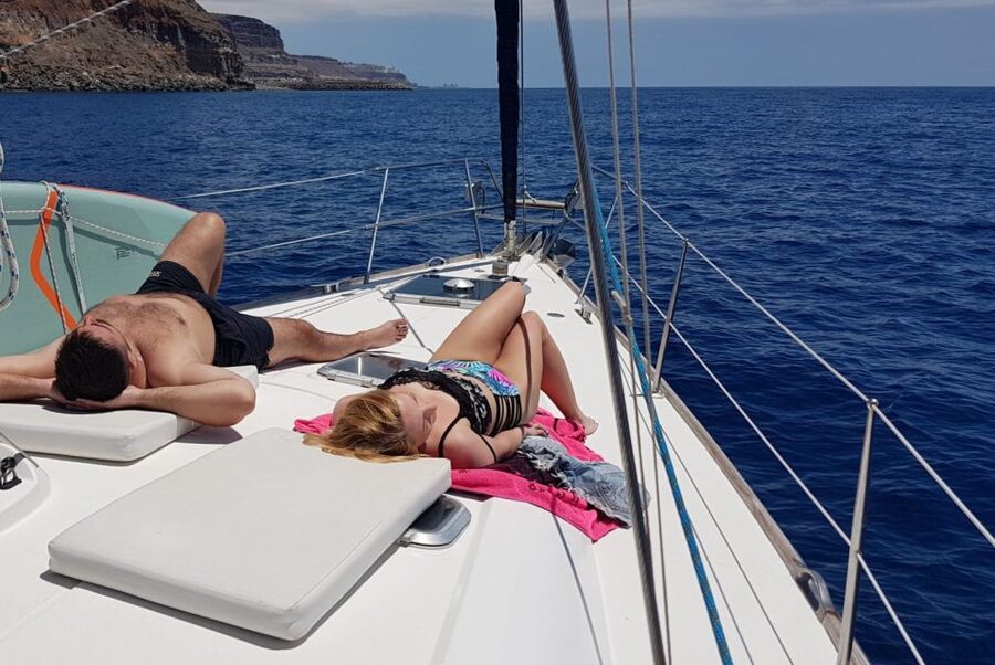 From Puerto de Mogán: Sailboat Trip with Food and Drinks - Why sailing under wind power matters