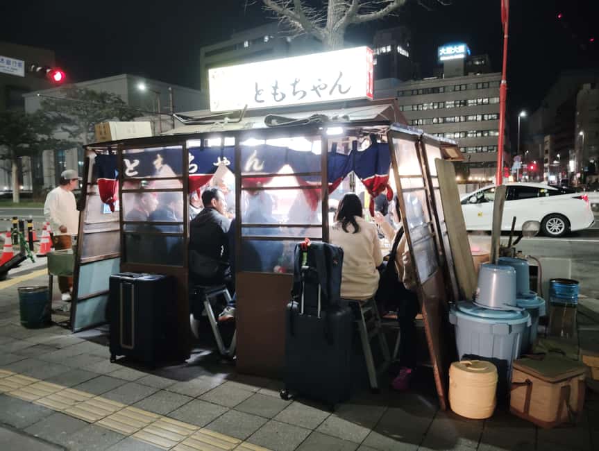 Fukuoka: Nakasu Food Stall Private Guided Tour with Tastings - What the 1,000 yen allowance really means