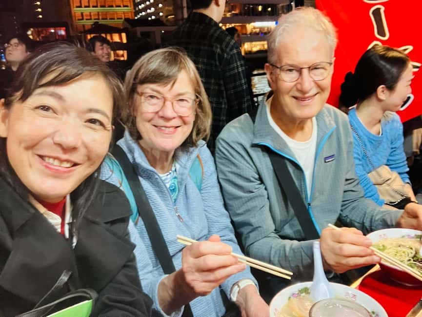 Fukuoka: Nakasu Food Stall Private Guided Tour with Tastings - Which guide style may suit you
