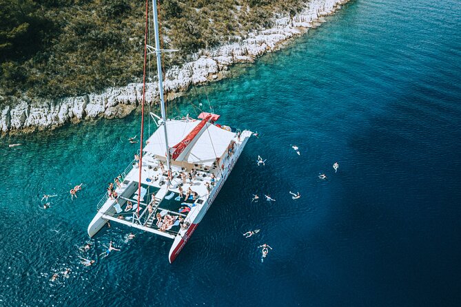 Full-Day Catamaran Cruise to Hvar & Pakleni Islands with Food and free Drinks - Pakleni brings the strongest swimming setting