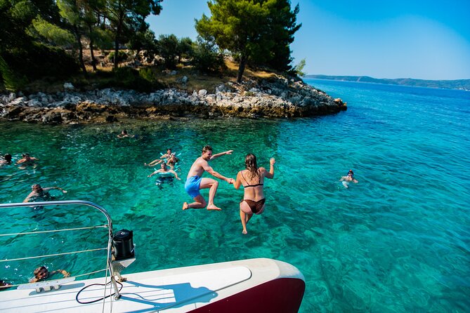 Full-Day Catamaran Cruise to Hvar & Pakleni Islands with Food and free Drinks - The crew shapes the whole experience