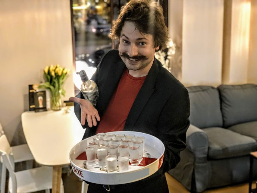 Gdańsk: Authentic Polish Vodka & Food Experience - Starting downstairs at Piwnica Rajców