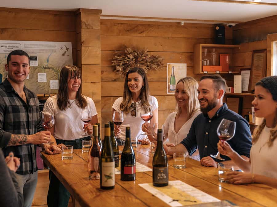 Gourmet Food and Wine Tour with Lunch and Wine Tastings - Inside Gibbston’s Underground Wine Cave