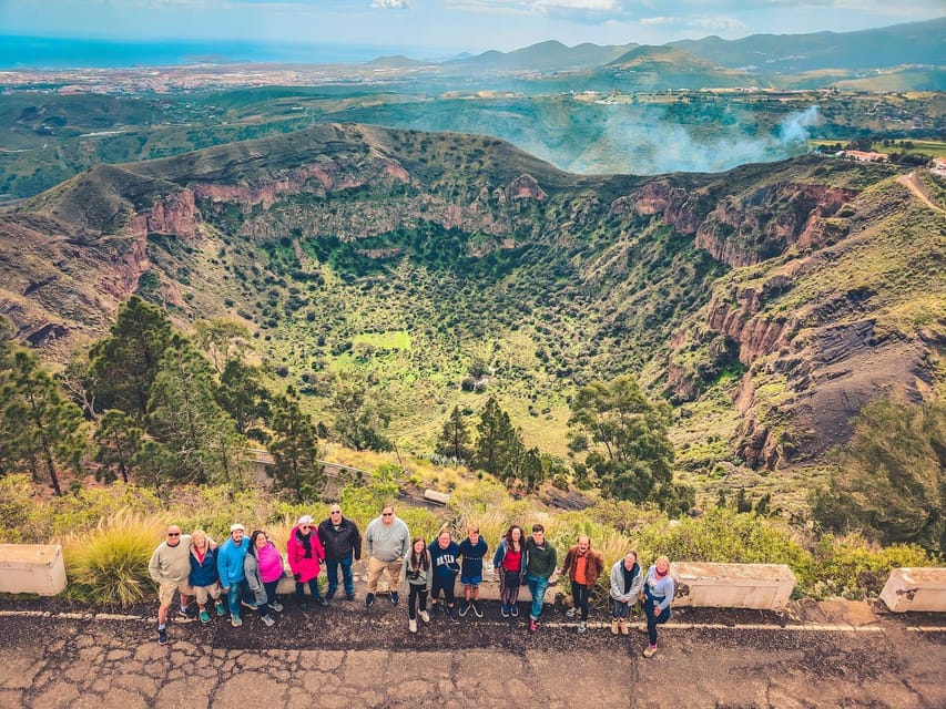 Gran Canaria: Volcano Sunset Tour and Local Food Tasting - Roque Nublo is the active part of the day