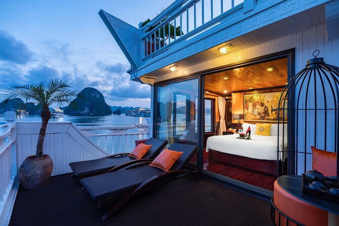 Halong Bay - Hera Luxury Day Cruise 7.5 Hours - The Overnight Ha Long Hotel Stay